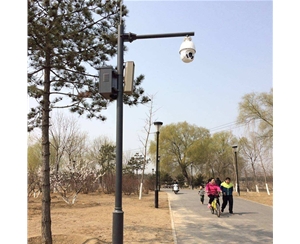 克孜勒苏柯尔克孜小区监控杆-LB-02